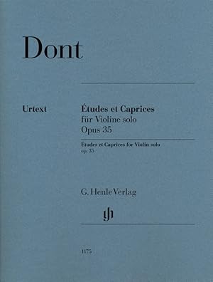 Immagine del venditore per tudes et Caprices fr Violine solo Opus 35 venduto da moluna