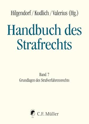 Immagine del venditore per Handbuch des Strafrechts 07 venduto da moluna