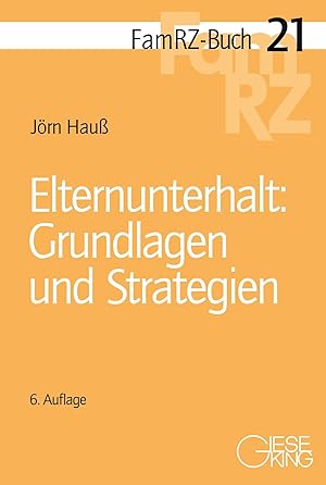 Immagine del venditore per Elternunterhalt: Grundlagen und Strategien venduto da moluna