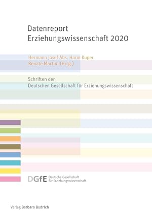 Seller image for Datenreport Erziehungswissenschaft 2020 for sale by moluna