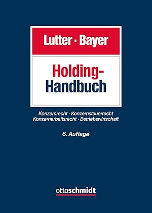 Bild des Verkufers fr Holding-Handbuch zum Verkauf von moluna