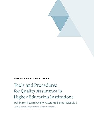 Seller image for Tools and Procedures for Quality Assurance in Higher Education Institutions for sale by moluna