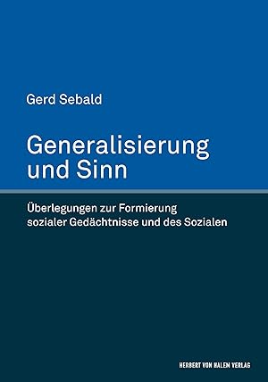 Seller image for Generalisierung und Sinn for sale by moluna