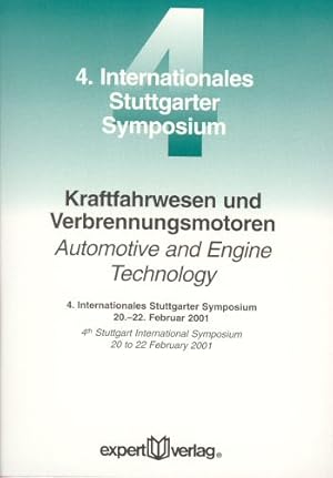 Seller image for Kraftfahrwesen und Verbrennungsmotoren, 2001. Automotive and Engine Technology for sale by moluna