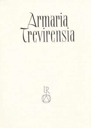 Bild des Verkufers fr Armaria Trevirensia zum Verkauf von moluna
