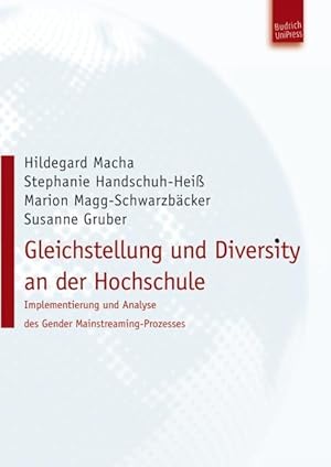 Imagen del vendedor de Macha, H: Gleichstellung und Diversity an der Hochschule a la venta por moluna