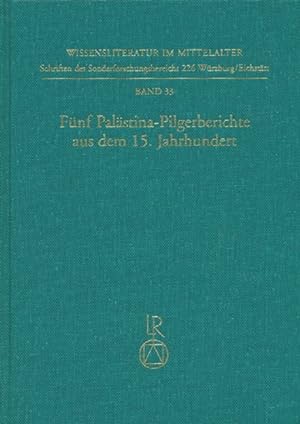 Seller image for Fnf Palaestina-Pilgerberichte aus dem 15. Jahrhundert for sale by moluna