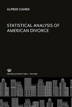 Image du vendeur pour Statistical Analysis of American Divorce mis en vente par moluna