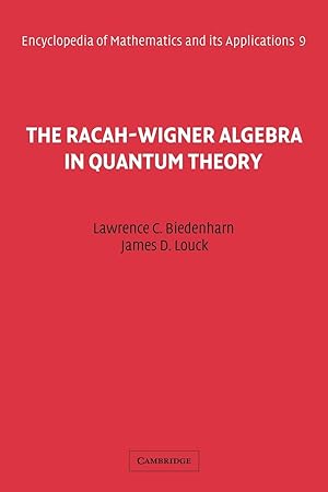 Immagine del venditore per The Racah-Wigner Algebra in Quantum Theory venduto da moluna