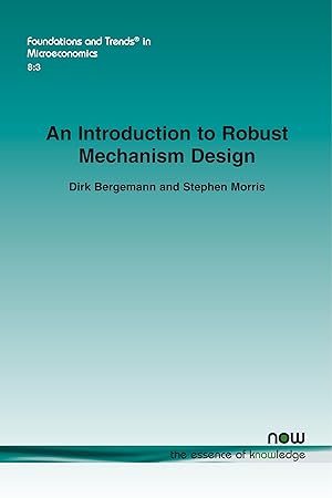 Seller image for An Introduction to Robust Mechanism Design for sale by moluna