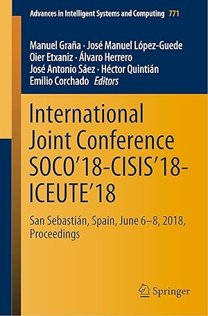 Immagine del venditore per International Joint Conference SOCO\ 18-CISIS\ 18-ICEUTE\ 18 venduto da moluna