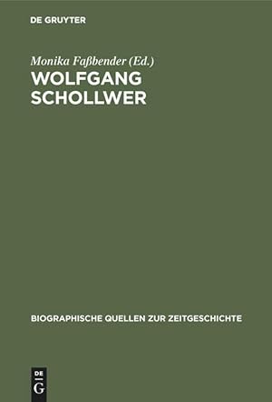 Seller image for Wolfgang Schollwer for sale by moluna
