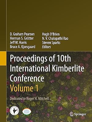 Imagen del vendedor de Proceedings of 10th International Kimberlite Conference a la venta por moluna