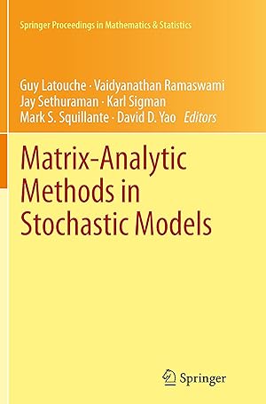 Bild des Verkufers fr Matrix-Analytic Methods in Stochastic Models zum Verkauf von moluna