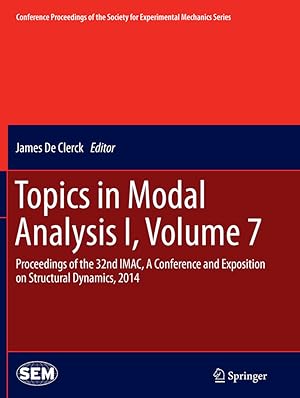 Bild des Verkufers fr Topics in Modal Analysis I, Volume 7 zum Verkauf von moluna