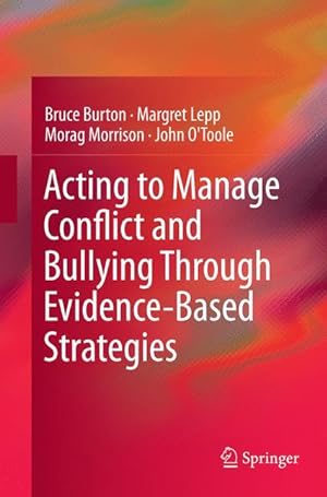 Seller image for Acting to Manage Conflict and Bullying Through Evidence-Based Strategies for sale by moluna