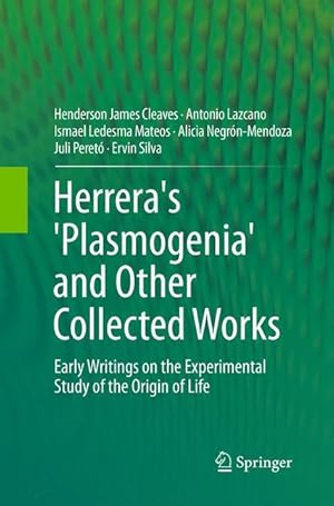 Imagen del vendedor de Herrera\ s \ Plasmogenia\ and Other Collected Works a la venta por moluna