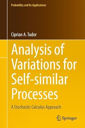 Image du vendeur pour Analysis of Variations for Self-similar Processes mis en vente par moluna