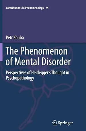 Bild des Verkufers fr The Phenomenon of Mental Disorder zum Verkauf von moluna