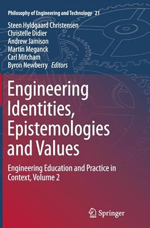 Bild des Verkufers fr Engineering Identities, Epistemologies and Values zum Verkauf von moluna