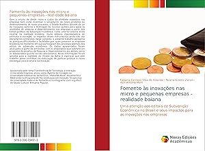 Seller image for Fomento s inovaes nas micro e pequenas empresas - realidade baiana for sale by moluna