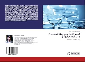 Imagen del vendedor de Fermentative production of beta-galactosidase a la venta por moluna