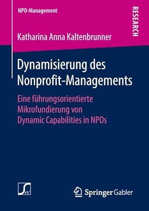 Immagine del venditore per Dynamisierung des Nonprofit-Managements venduto da moluna