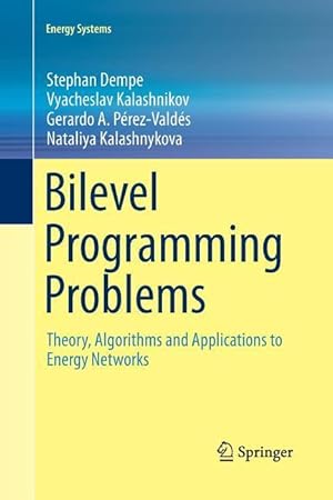 Bild des Verkufers fr Bilevel Programming Problems zum Verkauf von moluna