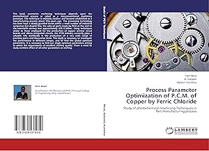 Seller image for Process Parameter Optimization of P.C.M. of Copper by Ferric Chloride for sale by moluna