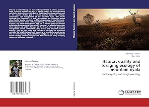 Image du vendeur pour Habitat quality and foraging ecology of mountain nyala mis en vente par moluna