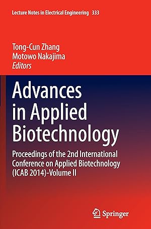 Seller image for Advances in Applied Biotechnology for sale by moluna