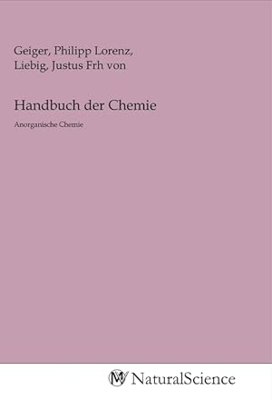 Seller image for Handbuch der Chemie for sale by moluna