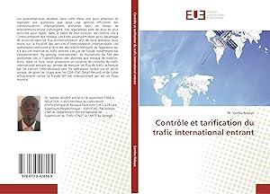 Imagen del vendedor de Contr�le et tarification du trafic international entrant a la venta por moluna