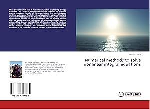 Image du vendeur pour Numerical methods to solve nonlinear integral equations mis en vente par moluna
