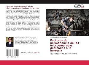 Seller image for Factores de permanencia de las microempresas dedicadas a la herrera for sale by moluna