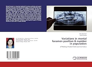 Imagen del vendedor de Variations in mental foramen position & number in population a la venta por moluna