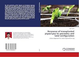 Seller image for Response of transplanted pigeonpea to geometry and land configuration for sale by moluna