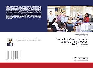 Seller image for Impact of Organizational Culture on Employee\ s Performance for sale by moluna