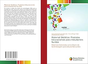 Bild des Verkufers fr Material Didtico: Produtos Educacionais para Estudantes Surdos zum Verkauf von moluna