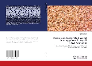 Seller image for Studies on Integrated Weed Management in Lentil (Lens culinaris) for sale by moluna