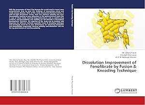 Image du vendeur pour Dissolution Improvement of Fenofibrate by Fusion & Kneading Technique mis en vente par moluna