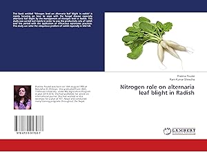 Imagen del vendedor de Nitrogen role on alternaria leaf blight in Radish a la venta por moluna