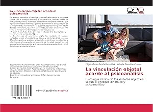 Imagen del vendedor de La vinculacin objetal acorde al psicoanlisis a la venta por moluna