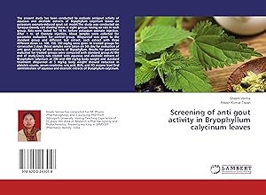 Seller image for Screening of anti gout activity in Bryophyllum calycinum leaves for sale by moluna