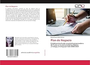 Bild des Verkufers fr Plan de Negocio zum Verkauf von moluna