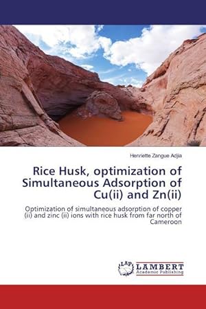 Image du vendeur pour Rice Husk, optimization of Simultaneous Adsorption of Cu(ii) and Zn(ii) mis en vente par moluna