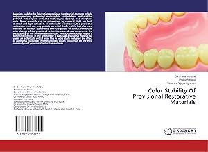 Bild des Verkufers fr Color Stability Of Provisional Restorative Materials zum Verkauf von moluna