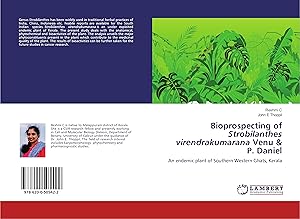 Imagen del vendedor de Bioprospecting of Strobilanthes virendrakumarana Venu & P. Daniel a la venta por moluna