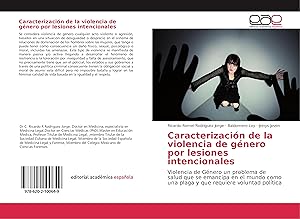 Seller image for Caracterizacin de la violencia de gnero por lesiones intencionales for sale by moluna