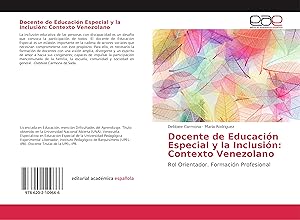 Seller image for Docente de Educacin Especial y la Inclusin: Contexto Venezolano for sale by moluna